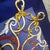 21st Century Full Set 41x41 Cm Navy Silk Scarf by Hermès For Sale - Image 9 of 15