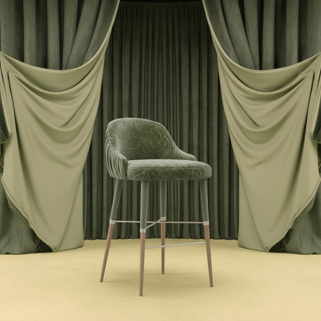 Gardner Bar Chair by Ottiu For Sale - Image 12 of 14