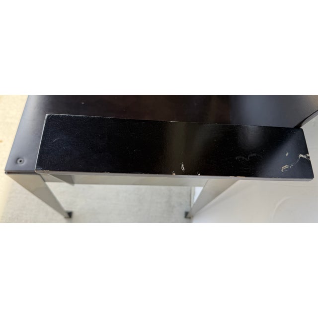 Black Set of 4 "Eli Chairs" by Bruce Sienkowski From 90's For Sale - Image 8 of 11