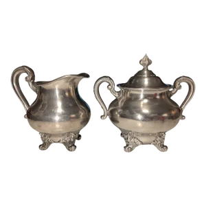 Reed & Barton Sugar and Creamer Set