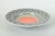 Mari Simmulson for Upsala-Ekeby Art pottery bowl, model 8048, 1960s. Decorative stoneware bowl with orange glazed centre,...