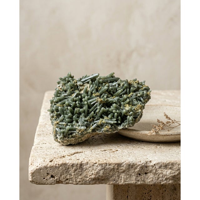 Contemporary Raw Hedenbergite Sulfur Specimen by Stillmantle For Sale - Image 3 of 4