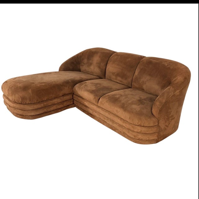 Vladimir Kagan Sofa With Chaise, 1970 For Sale - Image 4 of 9