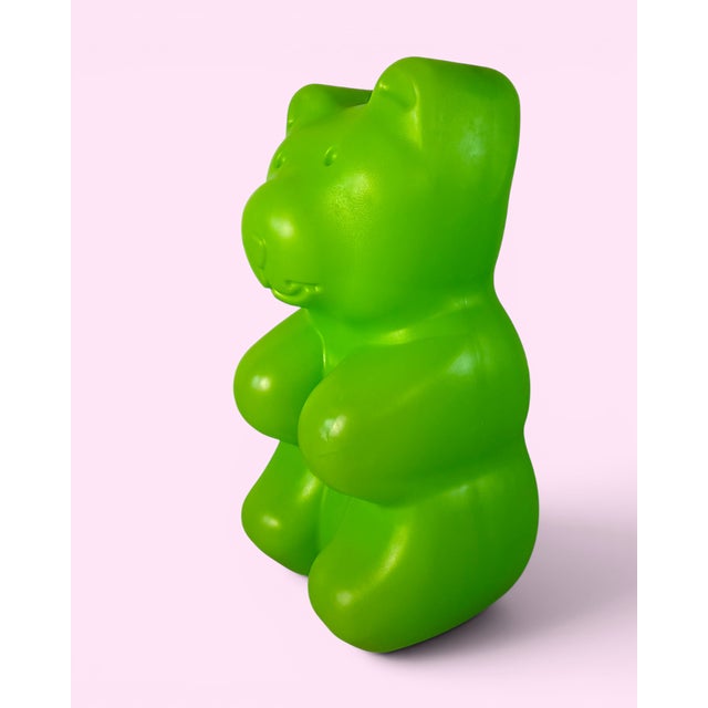 Postmodern Large Pop Art Green Gummy Bear Lamp from Messow, Germany, 1980s For Sale - Image 3 of 11