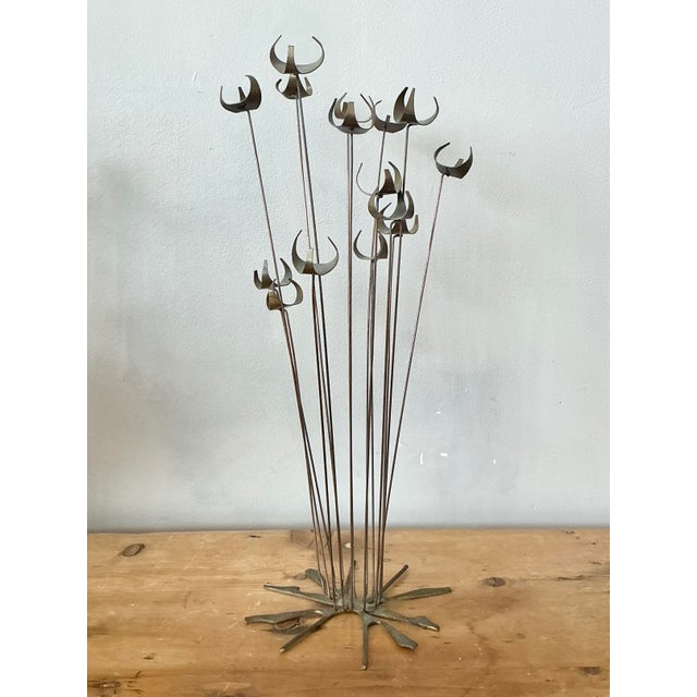 This striking set of two kinetic sculptures is the work of renowned American artist William Bowie, a central figure in the...