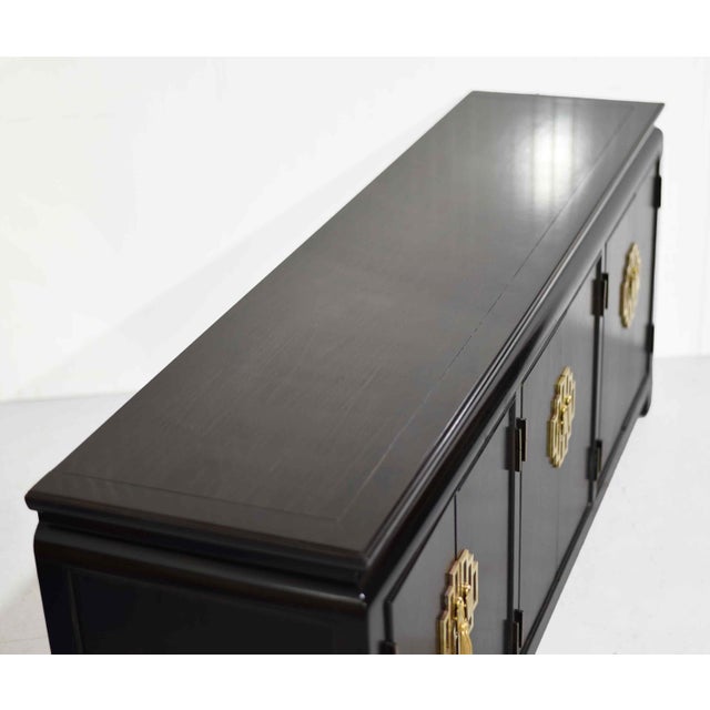 Wood 1970s Chin Hua Buffet Sideboard Raymond Sobota for Century Furniture For Sale - Image 7 of 12