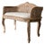 1990's Design Source Ltd. French Country Louis XVI Style Double-Cane Banquette Settee For Sale