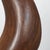 Brown Ineke Van Zuuren, Organic Abstract, 1980s, Concrete & Teak For Sale - Image 8 of 10