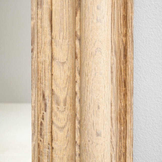 19th Century France Tan Wood Mirror For Sale - Image 11 of 11