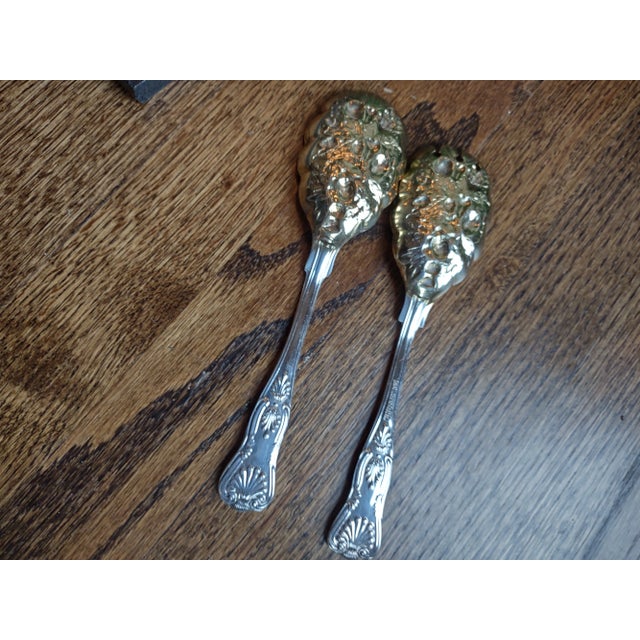 Antique Set of 2 William Adams Salad Set in Original Box For Sale In Atlanta - Image 6 of 9