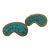 Pair of Pepe Mendoza Brass & Glass Mosaic Drawer Pulls – Made in Mexico For Sale