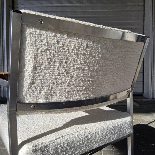 Vintage Armchairs with White Whool Fabric by Hein Salomonson, 1960s, Set of 2 For Sale - Image 16 of 18