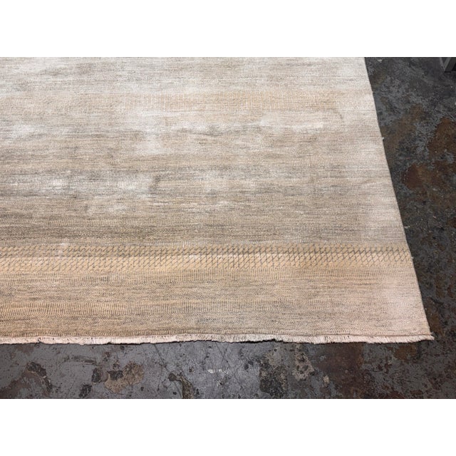 Traditional 8ft 12in × 12ft 1in Stark Bendi Collection Jacquard Rug For Sale - Image 3 of 12