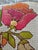 Vintage Handmade Needlepoint Pillow Wool Back to Velvet Floral For Sale - Image 10 of 12