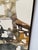 White Beverly Fuller for Crate & Barrel "Semblance of Order" Framed Reproduction Wall Art Print For Sale - Image 8 of 12