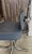 Gray Vintage Swivel Office Chair in Grey Chrome Faux Leather in the style of Roneo, 1950s For Sale - Image 8 of 18