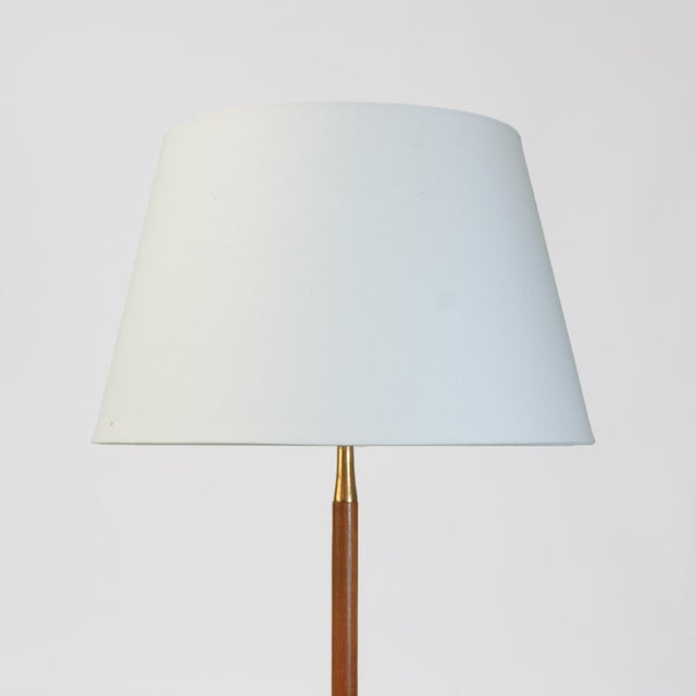 1960s Floor Lamp with Black Metal Tripod Base, 1960s For Sale - Image 5 of 7