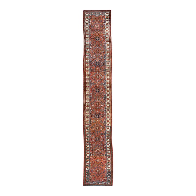 19th Century Persian Serab Runner Carpet ( 3'2" x 15'6" - 97 x 472 ) For Sale