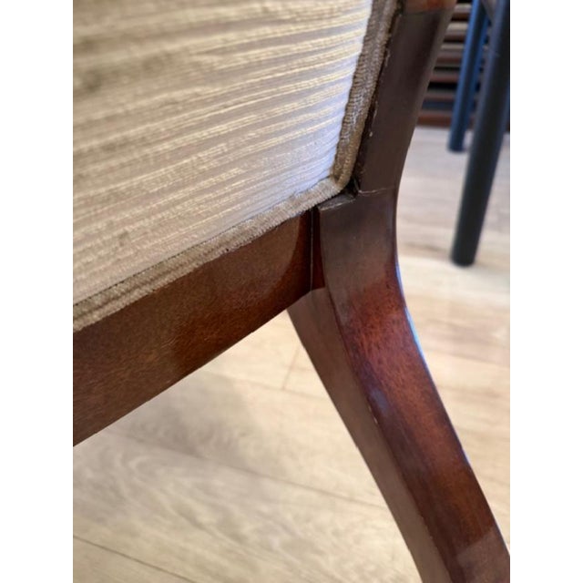 1950s Pair of Art Deco Style Lacquered Armchairs For Sale - Image 9 of 9