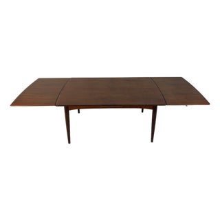 Mid-Century Danish Teak Draw-Leaf Dining Table by Gudme Møbelfabrik For Sale