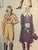 Paper Hand-Colored 1920's French Costume/Fashion Plates - Set of 4 For Sale - Image 7 of 13