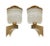 Brass Exterior Jean Perzel Corner Sconces - A Pair For Sale - Image 8 of 8