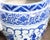 Large Blue and White Porcelain Planters, Set of 2 For Sale - Image 5 of 13