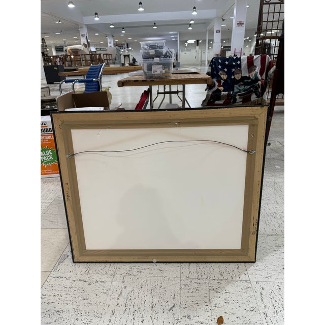 AFTERNOON TEA BY GLEIGER 1993 FRAMED PRINT SIGNED 28x36 Excellent condition Measurements : 28x36 The product is a framed...