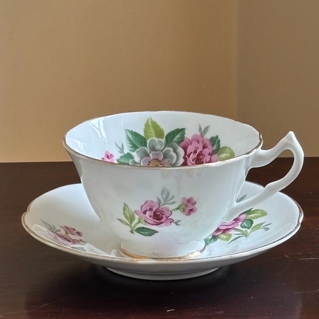 Mid-20th Century English Bone China Collingwoods Teacup For Sale - Image 11 of 14