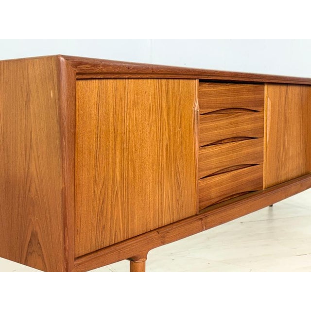 Mid-Century Danish Teak Sideboard by Axel Christiansen for Odder Møbel, 1960s For Sale - Image 15 of 18