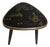 Tripod Side Table with Japanese-Inspired Decor, 1960s For Sale