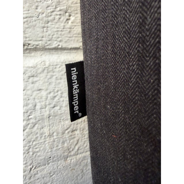 Vintage Nienkämper Tuxedo High-Back Privacy Booth Sofa For Sale - Image 17 of 18