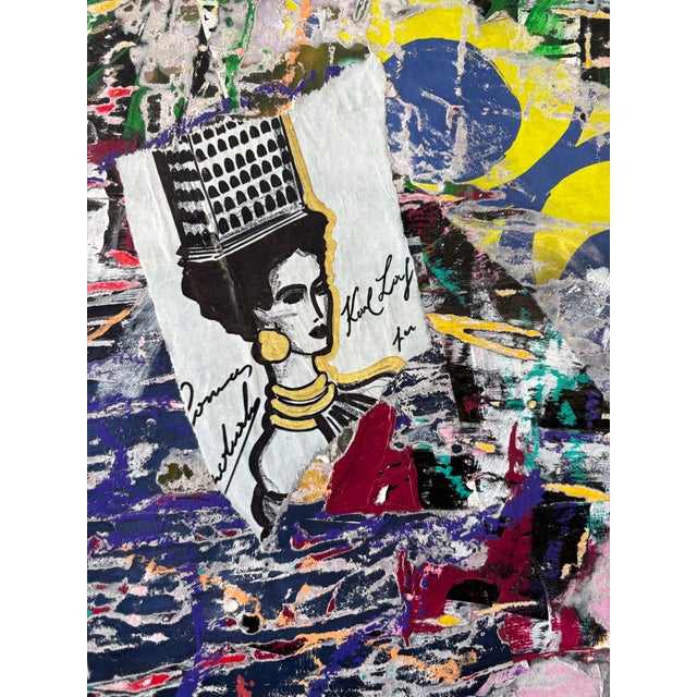 Jp Kilkenny | Monumental Mixed Media Original, "Untitled" For Sale - Image 4 of 11