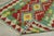 Textile 1970s Turkish Boho Style Red Oushak Handmade Kilim Rug For Sale - Image 7 of 9