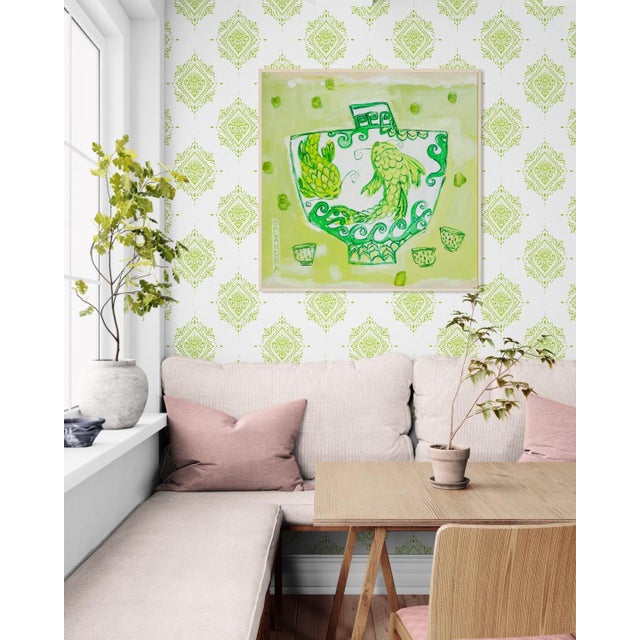 2020s Hot Saki, Original Painting by Amy Calandra For Sale - Image 5 of 6