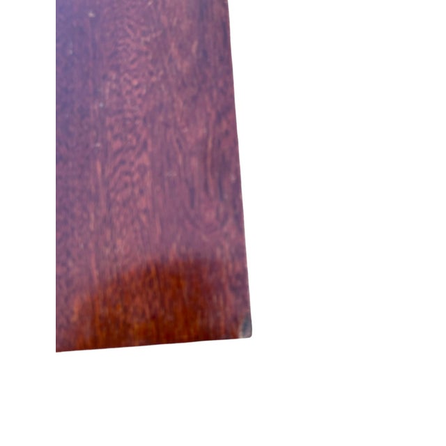Late 20th Century Pair Mahogany Inlaid Pedestals For Sale - Image 14 of 15