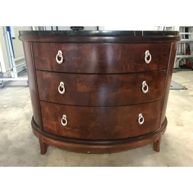 Thomasville Bogart Marble Nightstand Chairish