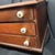 Late 20th Century 3-Drawer Table Top Spool Cabinet With Porcelain Knobs For Sale - Image 9 of 16