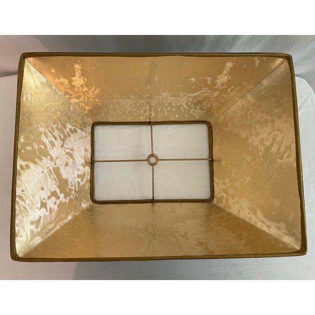 Brown Vintage Double Column Table Lamp For Sale - Image 8 of 9