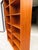 Wood Vintage Danish Modern Teak Double Bookcase Bookshelf Mid Century Hundeved Style Display Shelf For Sale - Image 7 of 16