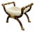 Maitland-Smith Neoclassical Curule Bench For Sale