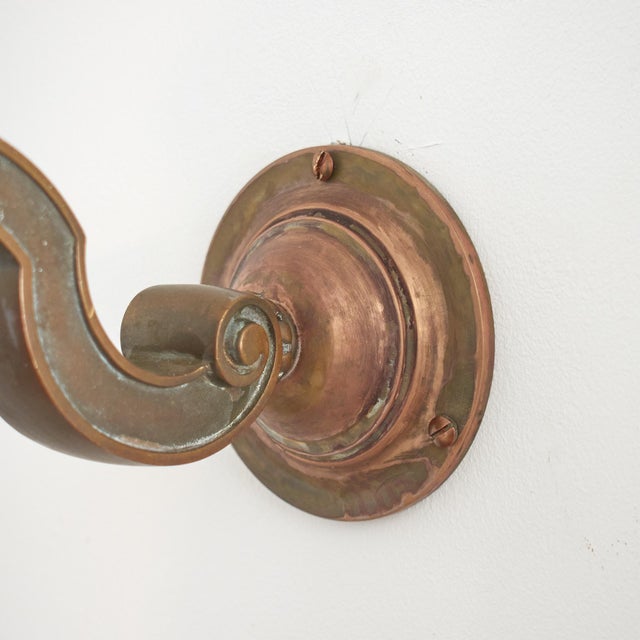 Holophane Decorative Acorn Brass Wall Light from Holophane For Sale - Image 4 of 8