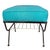 Mid-Century Modern Mid-Century Modern Atomic Ottoman With Integrated Magazine Rack For Sale - Image 3 of 8