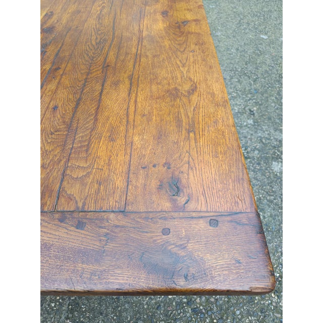 Farmhouse Table in Oak For Sale - Image 14 of 18