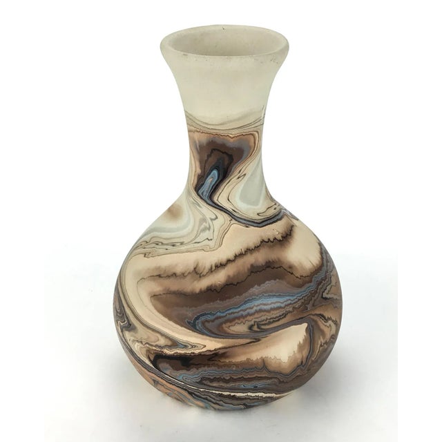 Mexican Vintage Nemadji Pottery Vase For Sale - Image 3 of 10