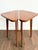 Wood Pair of Vintage Modern Folding Triangular Side Tables Artisan Made MCM For Sale - Image 7 of 12