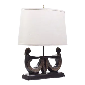 Frederic Weinberg Style f.a.i.p. Mid Century Figurative Table Lamp