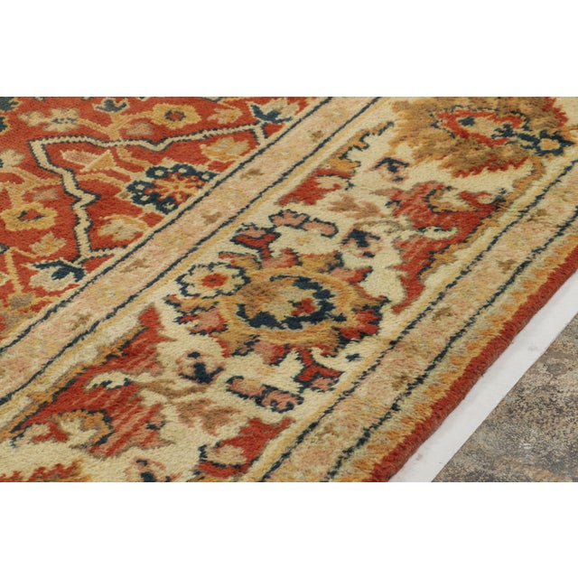 This antique 10x16 Arts & Crafts rug is a rare new unveiling from the Antique & Vintage Collection by Rug & Kilim. On the...