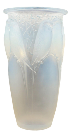 Ceylon Glass Vase by Rene Lalique, 1930s