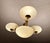 Vintage Art Deco Pendant Light in Wood and Glass, 1930s For Sale - Image 6 of 18